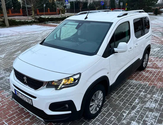 peugeot rifter Peugeot Rifter cena 57800 przebieg: 56000, rok produkcji 2019 z Ostrołęka